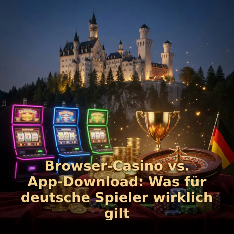 Browser-Casino vs. App-Download: Was für deutsche Spieler wirklich gilt